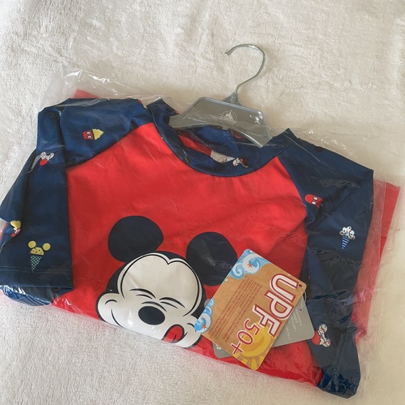 Mickey Mouse Rash Guard Size 9 - Picture 4 of 4